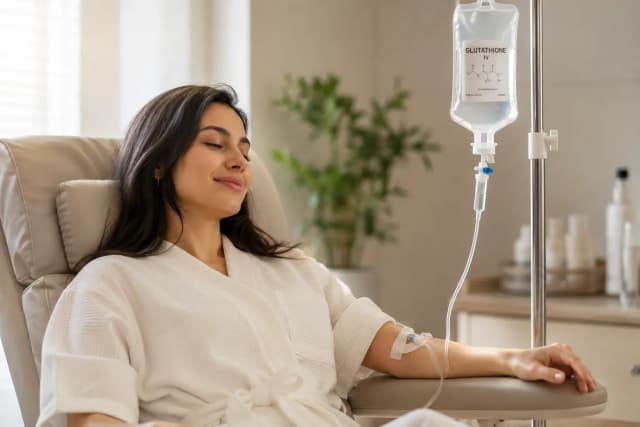 Glutathione IV Therapy Session