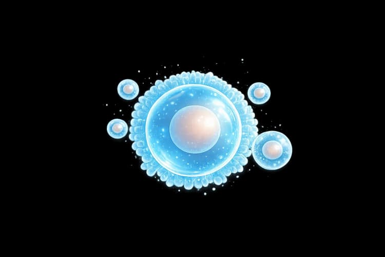 AMH ovarian reserve medical illustration