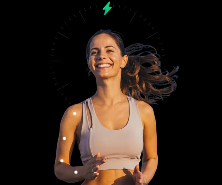 An active individual illustrating faster recovery from sports injuries and ligament sprains with home physiotherapy.