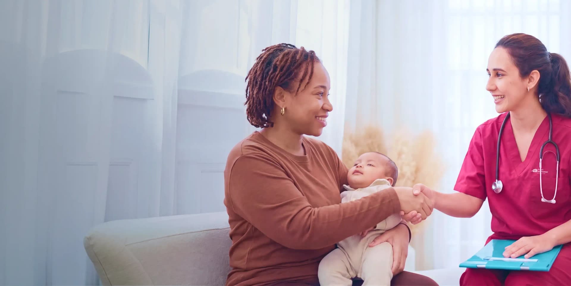 Why Choose First Response Healthcare for Mother and Childcare at Home in Dubai?