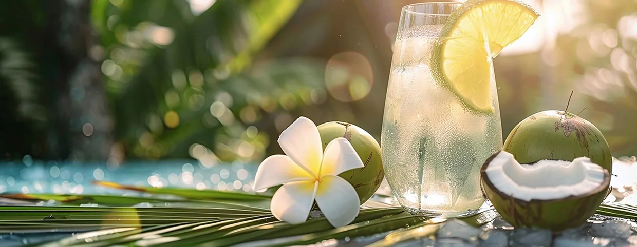 image of coconut water