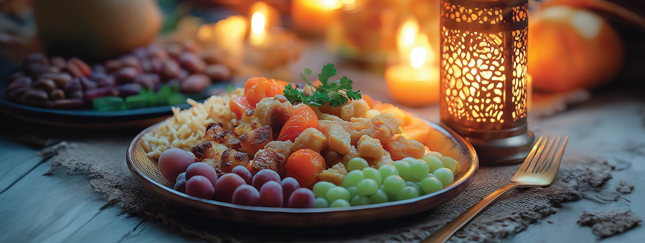 iftar platter offering a balanced and nutritious meal for breaking the fast