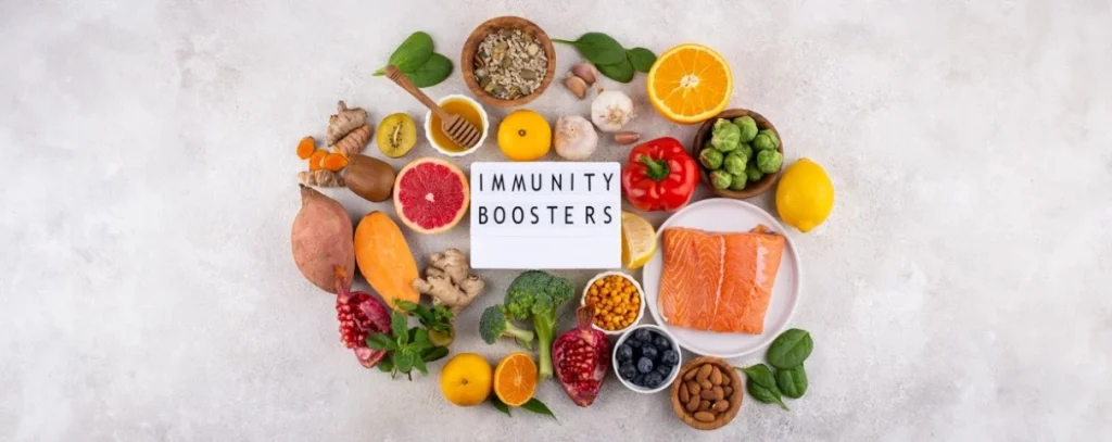 Image of fruits as vegetables as immunity boosters