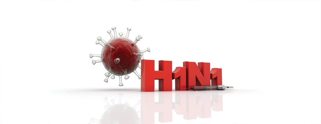 H1N1 Virus infographic